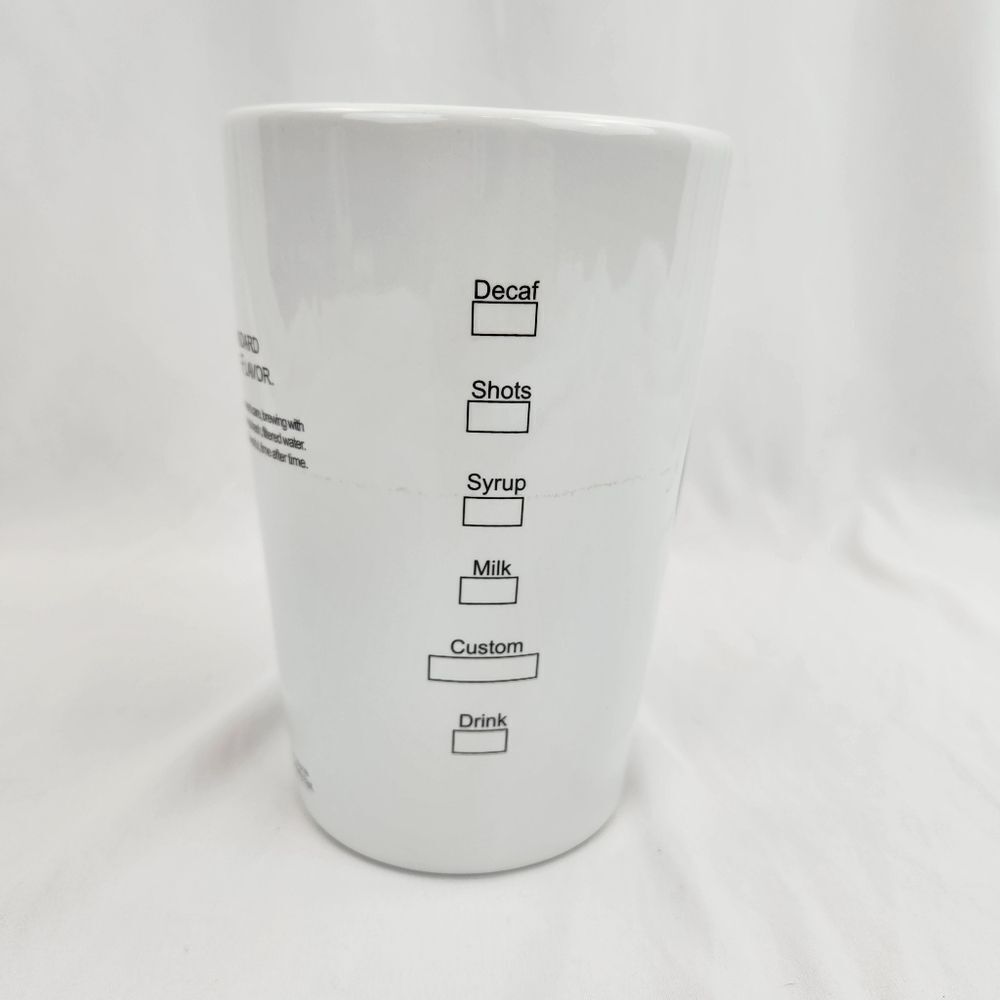 ☕️Vintage Starbucks 2000 Large Porcelain Utensil Holder/Coffee Canister - Picture 5 of 9